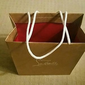 BRAND NEW Christian Louboutin paper bag!